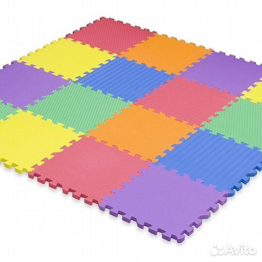 Коврик-пазл мягкий