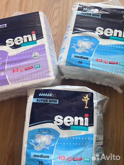 Памперсы для взрослых seni