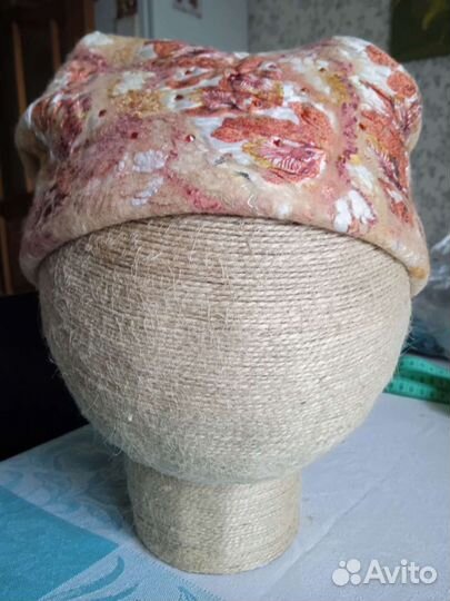 Шапка женская валяная авторская