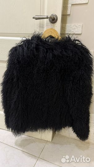 Шуба из натуральной ламы