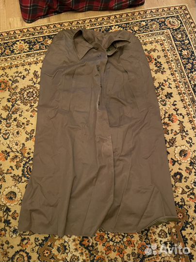 Плащ палатка офицерская армейская СССР