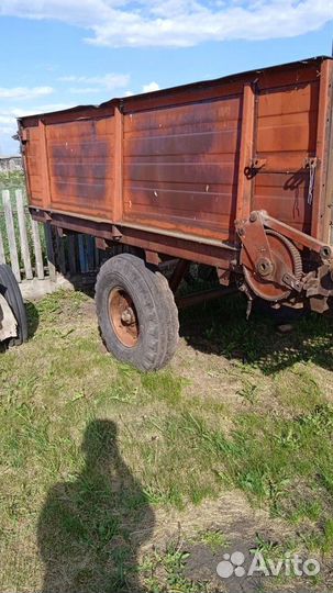 Телега одноосная тракторная