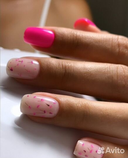 Маникюр с покрытием гель лак