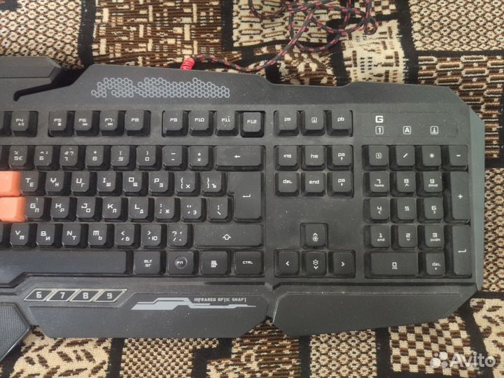 Проводная игровая клавиатура A4Tech Bloody B318