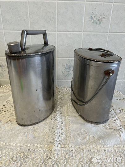 Фляжки, канистра, котелок нержавейка