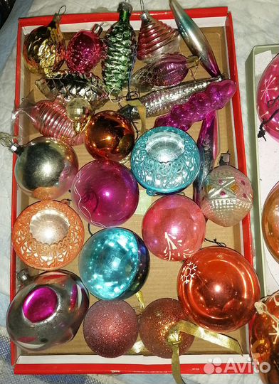 Елочные игрушки СССР