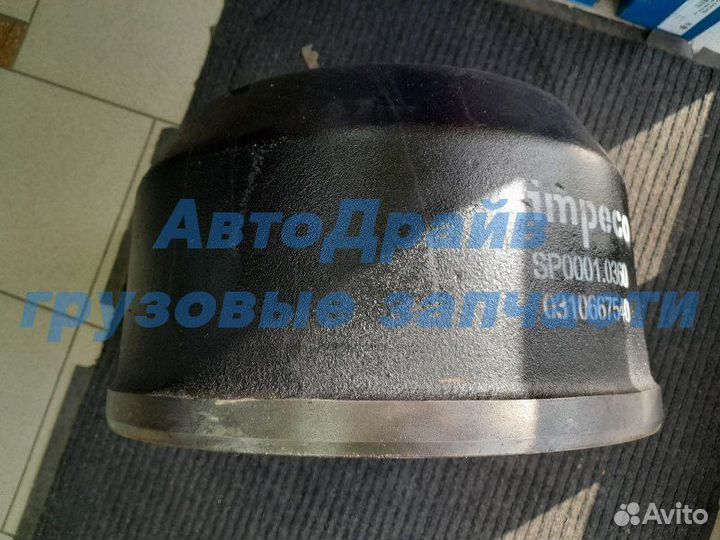 Барабан тормозной BPW 420 мм