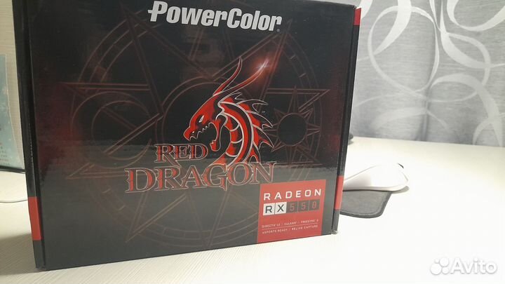 Видеокарта Radeon rx 550 4gb