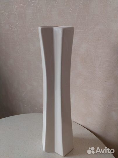 Ваза для цветов, 37 см, керамика, новая