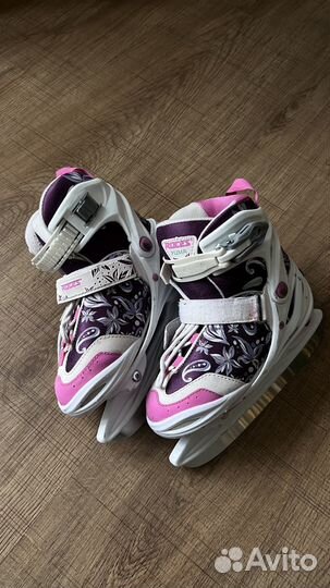Коньки Roces раздвижные 30-35р