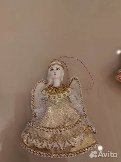 Подвесная кукла-ангел