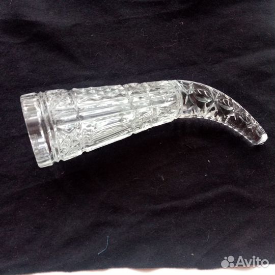 Хрустальный рог для вина СССР