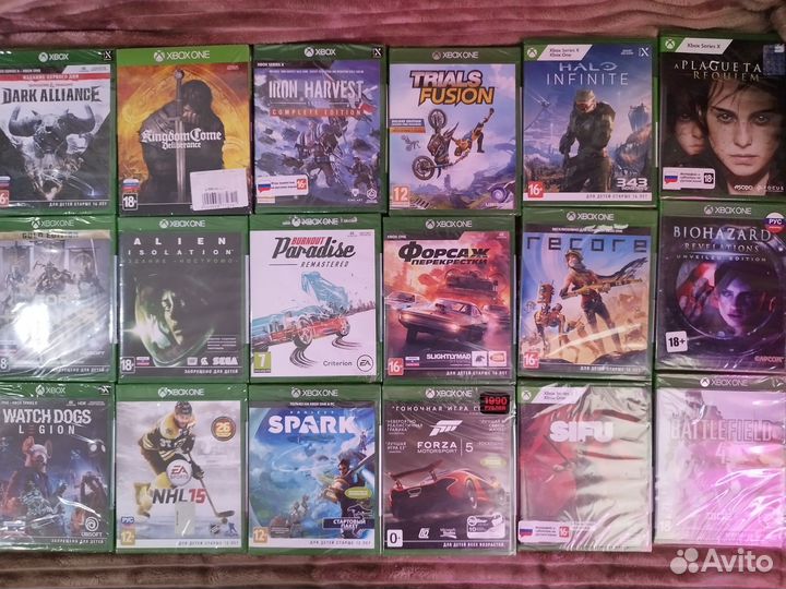 Игры xbox One новые