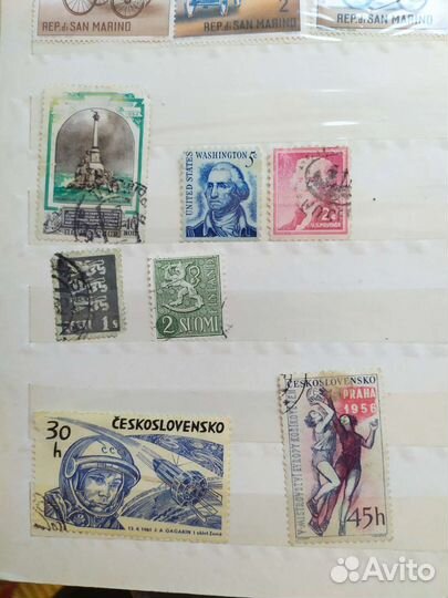 Марки сша, Эстония, СССР