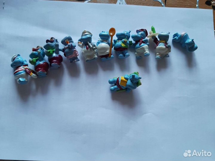 Коллекционные фигурки Бегемотики