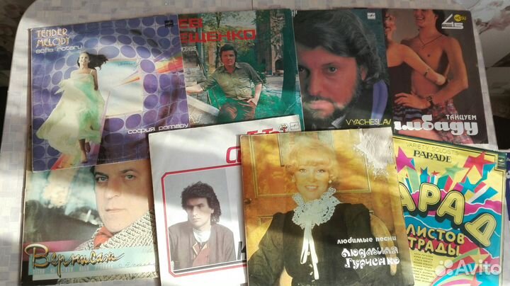 Грампластинки СССР 50-80-х годов