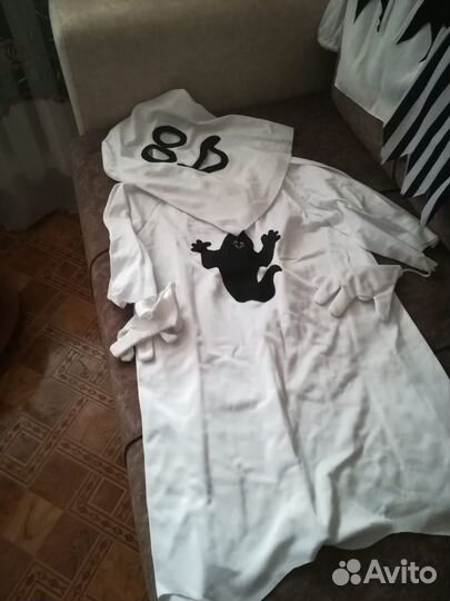 Новогодний костюм для мальчика приведение