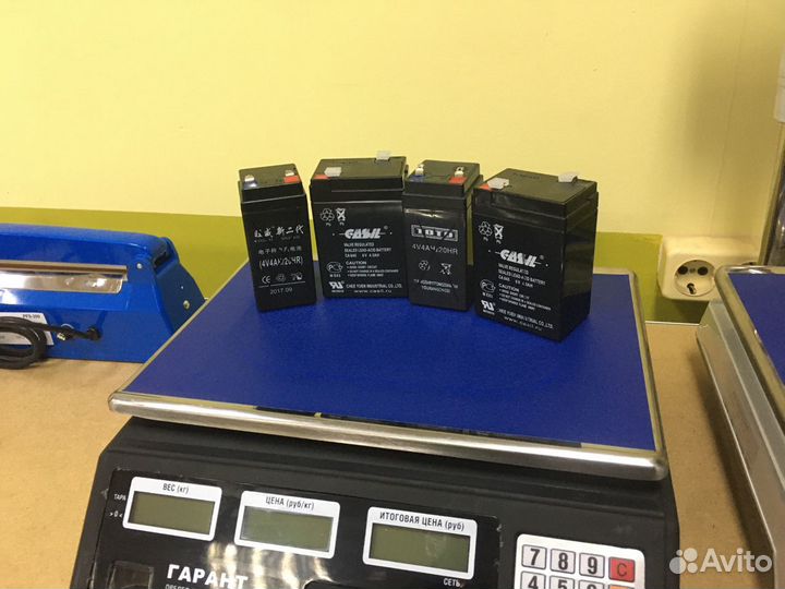 Аккумуляторы для весов