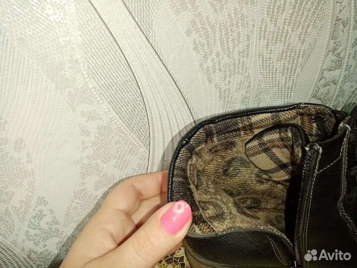 Ботинки осенние