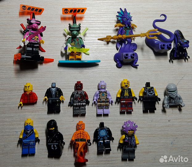 Lego ниндзяго фигурки