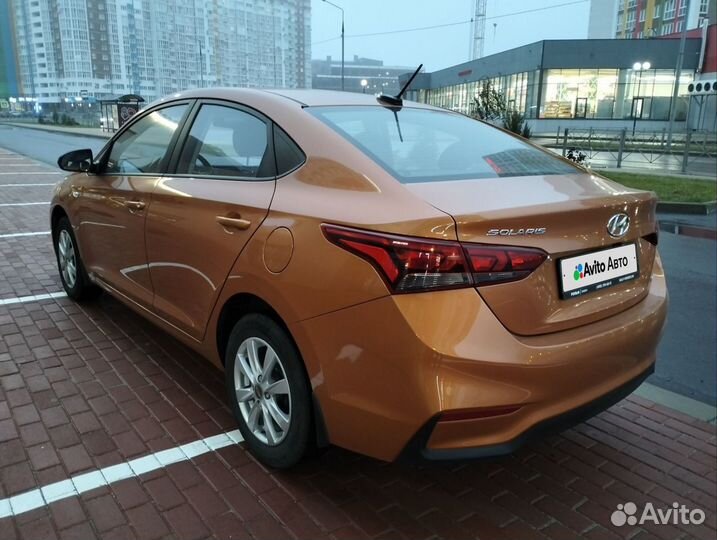 Hyundai Solaris 1.6 AT, 2019, 49 550 км