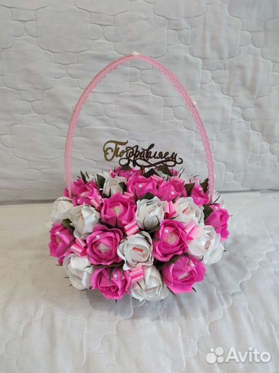 Букеты из конфет. Сладкие подарки