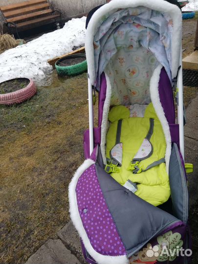 Коляска санки