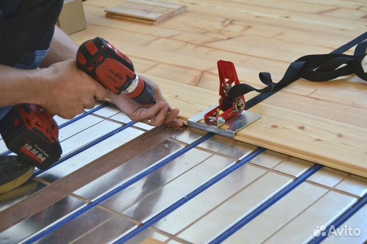 Доска половая Шпунт. Из Ёлочки. 36*140*3000 мм (ав