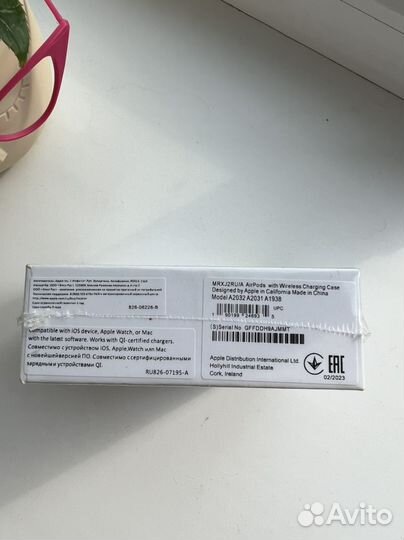 Беспроводные наушники apple airpods 2