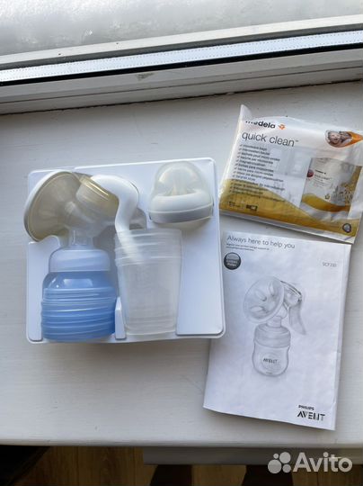 Молокоотсос avent ручной