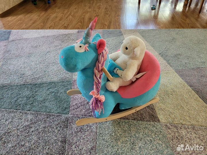 Детская лошадка качалка