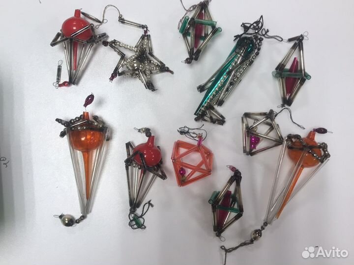 Елочные игрушки, стеклянные СССР