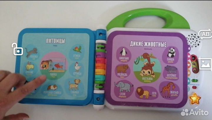 Музыкальная интерактивная книга Vtech