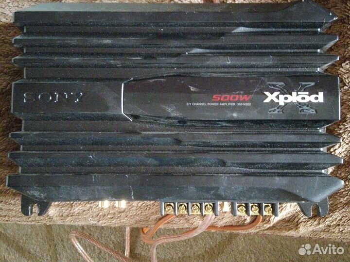 Сабвуфер+усилитель