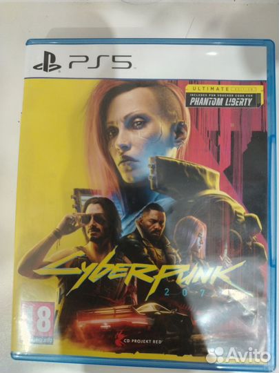 Cyberpunk 2077 ps5 диск