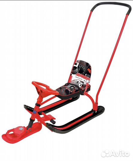 Снегокат twiny 2+ спорткар