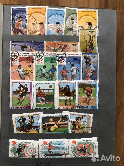 Альбом с марками СССР