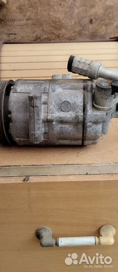 Компрессор кондиционера volkswagen polo