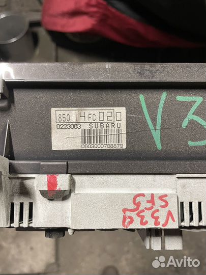 Приборная панель subaru forester sf5