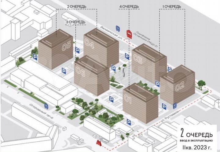 Торговая площадь - 163,9 м²