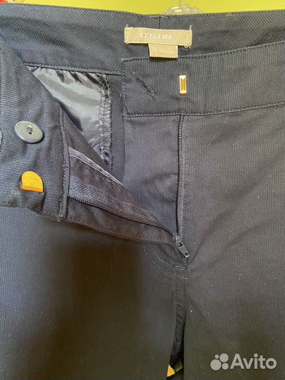 Брюки летние темно-синие р 48 o'stin