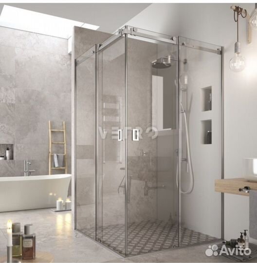 Перегородка стеклянная, раздвижная