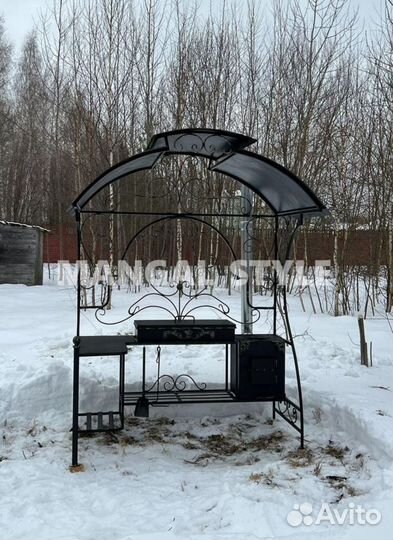 Кованый мангал