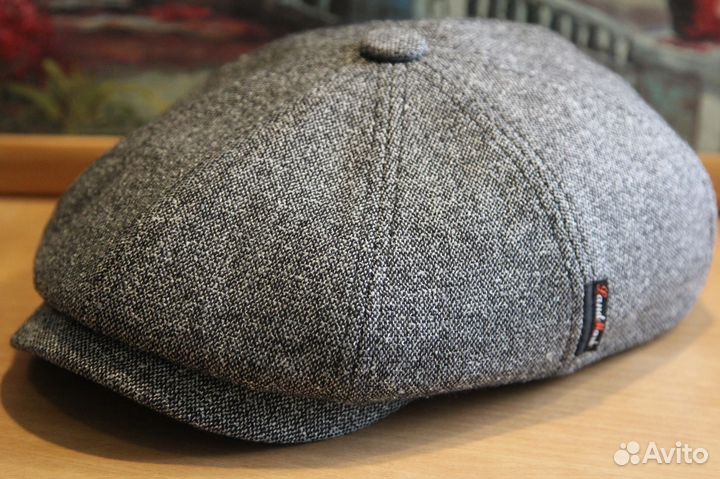 Кепка восьмиклинка шерстяная Landmark новая. Ориги