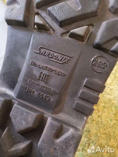 Резиновые сапоги для рыбалки 44р-р