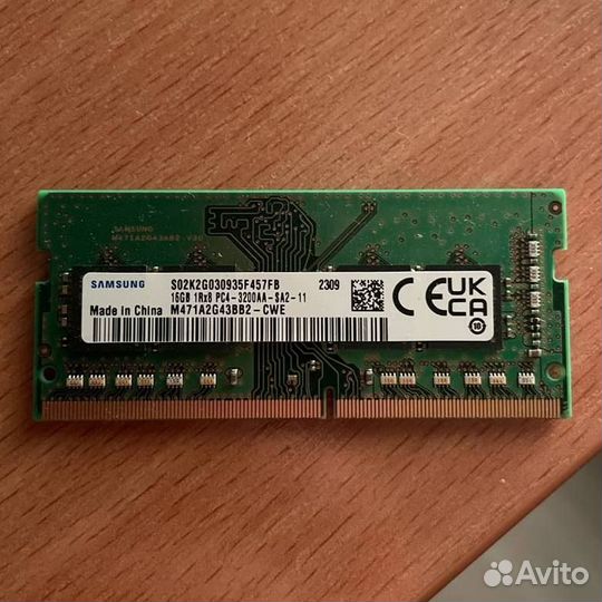 Sodimm DDR4 16Gb 3200MHz Samsung