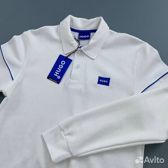 Свитшот Hugo boss на пуговицах белый