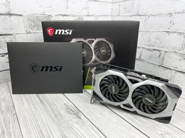 Видеокарта MSI GeForce GTX 1660 super ventus OC