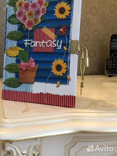 Блокнот с замком