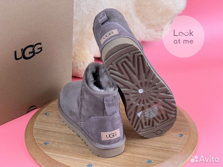 Угги женские Ugg Classic Mini II Cappuccino